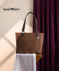 Trinity Ranch Tooled Concealed Carry Tote Bag