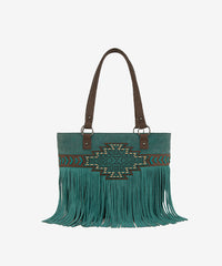 Trinity Ranch Tooled Concealed Carry Tote Bag