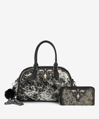 Trinity Ranch Hair-on Cowhide Crossbody Purse and Wallet Collection