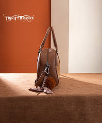 Trinity Ranch Hair-on Cowhide Crossbody Purse and Wallet Collection