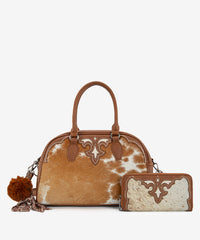 Trinity Ranch Hair-on Cowhide Crossbody Purse and Wallet Collection