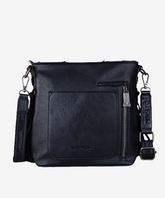 Trinity Ranch Cowhide horsehair Crossbody Bag - Montana West World