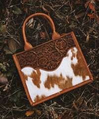 Trinity Ranch Hair-on Cowhide Concealed Carry Bag