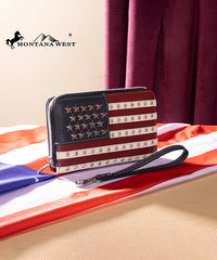 Montana West American Flag Wallet