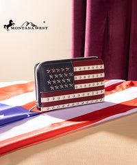 Montana West American Flag Wallet