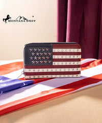 Montana West American Flag Wallet
