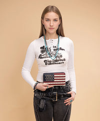 Montana West American Flag Wallet