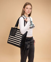 Montana West American Flag Concealed Carry Tote Bag