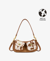 Wrangler Cowhide Pocket Shoulder Bag