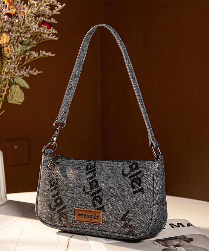 Wrangler shoulder bag in BK