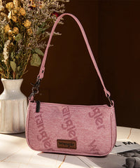 Wrangler shoulder bag in Hot Pink