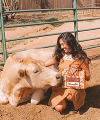 Wrangler Aztec Concealed Carry Canvas Tote Bag Set