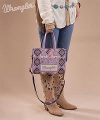 Wrangler Aztec Concealed Carry Canvas Tote Bag Collection