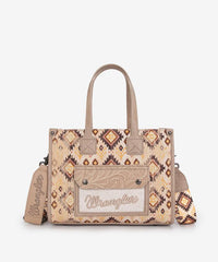 Wrangler Aztec Concealed Carry Canvas Tote Bag Set
