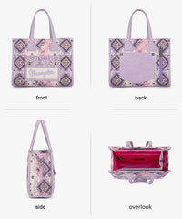 Wrangler Aztec Concealed Carry Canvas Tote Bag Collection