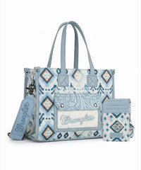 Wrangler Aztec Concealed Carry Canvas Tote Bag Collection