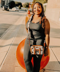 Wrangler Cow Print Crossbody Bag