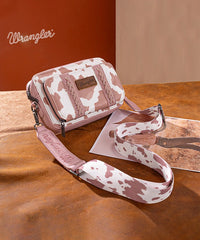 Wrangler Cow Print Crossbody Bag