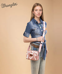 Wrangler Cow Print Crossbody Bag