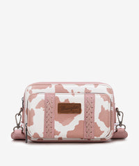 Wrangler Cow Print Crossbody Bag