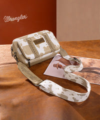 Wrangler Cow Print Crossbody Bag