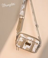 Wrangler Cow Print Crossbody Bag