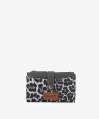 Wrangler Cow Print Button Wallet