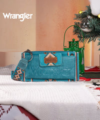 Wrangler Aztec Print Wristlet