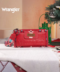Wrangler Aztec Print Wristlet