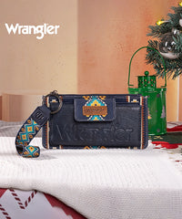Wrangler Aztec Print Wristlet
