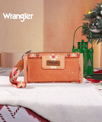 Wrangler Aztec Print Wristlet