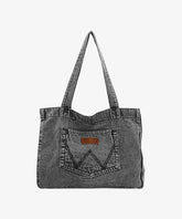 Wrangler W Stitch Denim Tote Bag