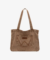 Wrangler W Stitch Denim Tote Bag