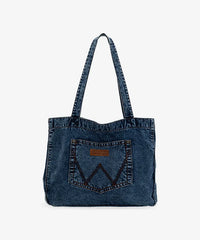 Wrangler W Stitch Denim Tote Bag