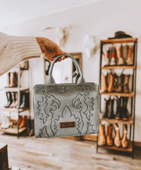 Wrangler Boot Scroll Crossbody Purse Set