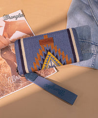 Wrangler Aztec Knitted Wristlet Wallet with Wrist Strap