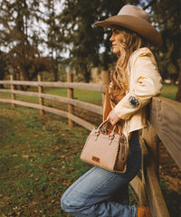 Wrangler Braided Tote Bag