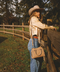 Wrangler Braided Tote Bag