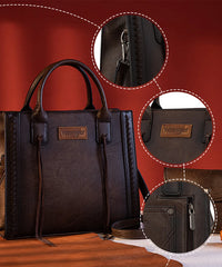 Wrangler Whipstitch Purse Wallet Set