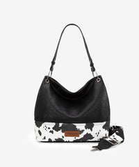 Wrangler Vegan Leather Crossbody Hobo Bag