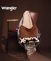 Wrangler Vegan Leather Crossbody Hobo Bag