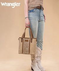 Wrangler Floral Tooling Tote Bag