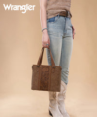 Wrangler Floral Tooling Tote Bag