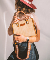 Wrangler Aztec Print Tote Bag-Country Glam Outfits