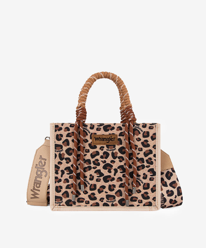 Wrangler Southwestern Print Rope Handle Tote Bag