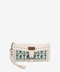 Wrangler Cactus Pattern Wallet Wristlet