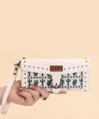 Wrangler Cactus Pattern Wallet Wristlet