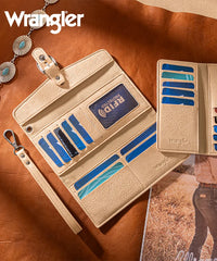 Wrangler Cactus Pattern Wallet Wristlet