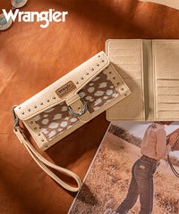 Wrangler Cactus Pattern Wallet Wristlet