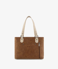 Wrangler Whipstitch tote bag in BR